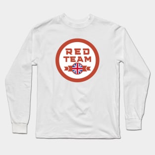 Cybersecurity Red Team UK Gamification Badge CTF Long Sleeve T-Shirt